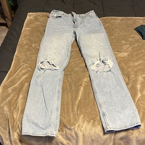 Abercrombie & Fitch 90s straight ultra high rise jean